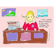 vicar drops baby in font T shirt