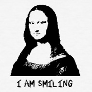 mona lisa smiling